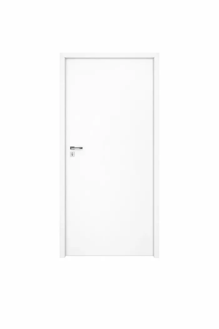 folha de porta branca pintura uv fosco