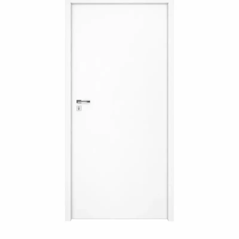 folha de porta branca pintura uv fosco