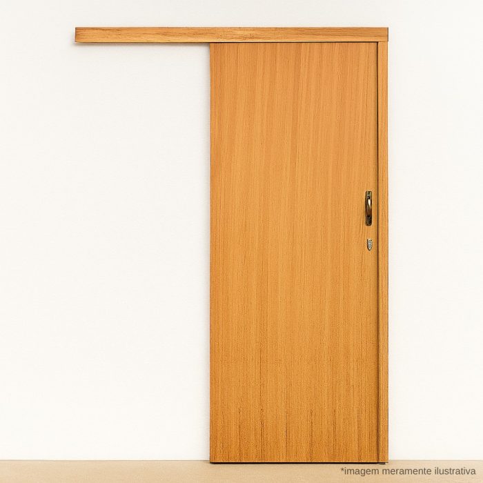 kit porta correr de madeira