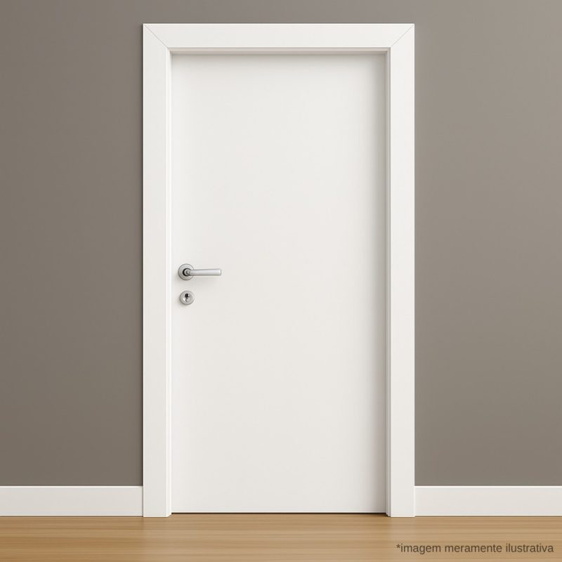 porta completa branca laca uv