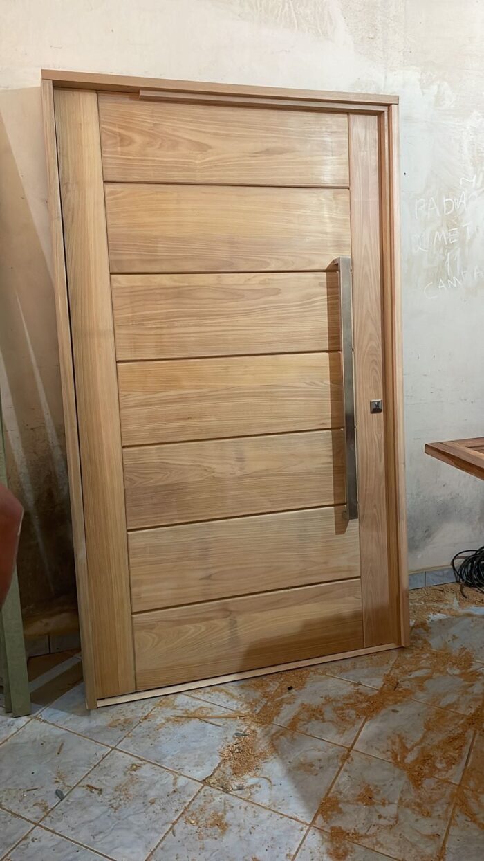 kit porta pronta pivotante madeira tauari kit porta pronta pivotante madeira tauari